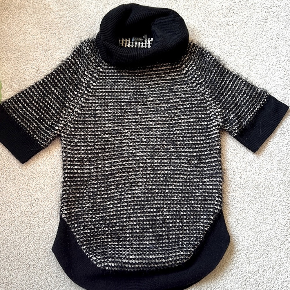 Love Token cowl neck sweater